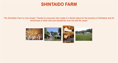 Desktop Screenshot of farm.shintaido.org